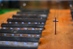 Ricostruzione del campo di Celle (mostra Prigionieri dimenticati. Italian nei Lager della Grande Guerra, 2013)