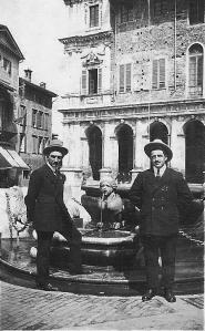 Giuseppe Denti e Angelo Ruozi Incerti (Bergamo 1924)