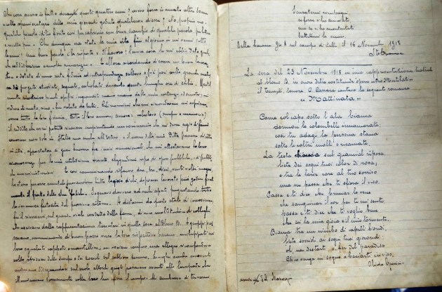 Giacomo Desana,, Diario (Quaderno Cellelager)