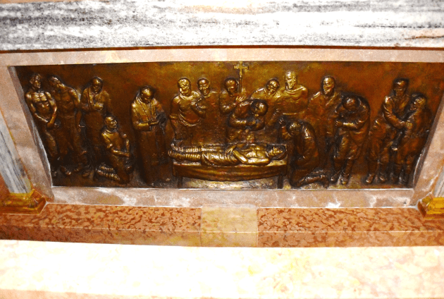 Santuario di Valle di Colorina (SO) - Pietro Tavani: La morte del prigioniero (1934)